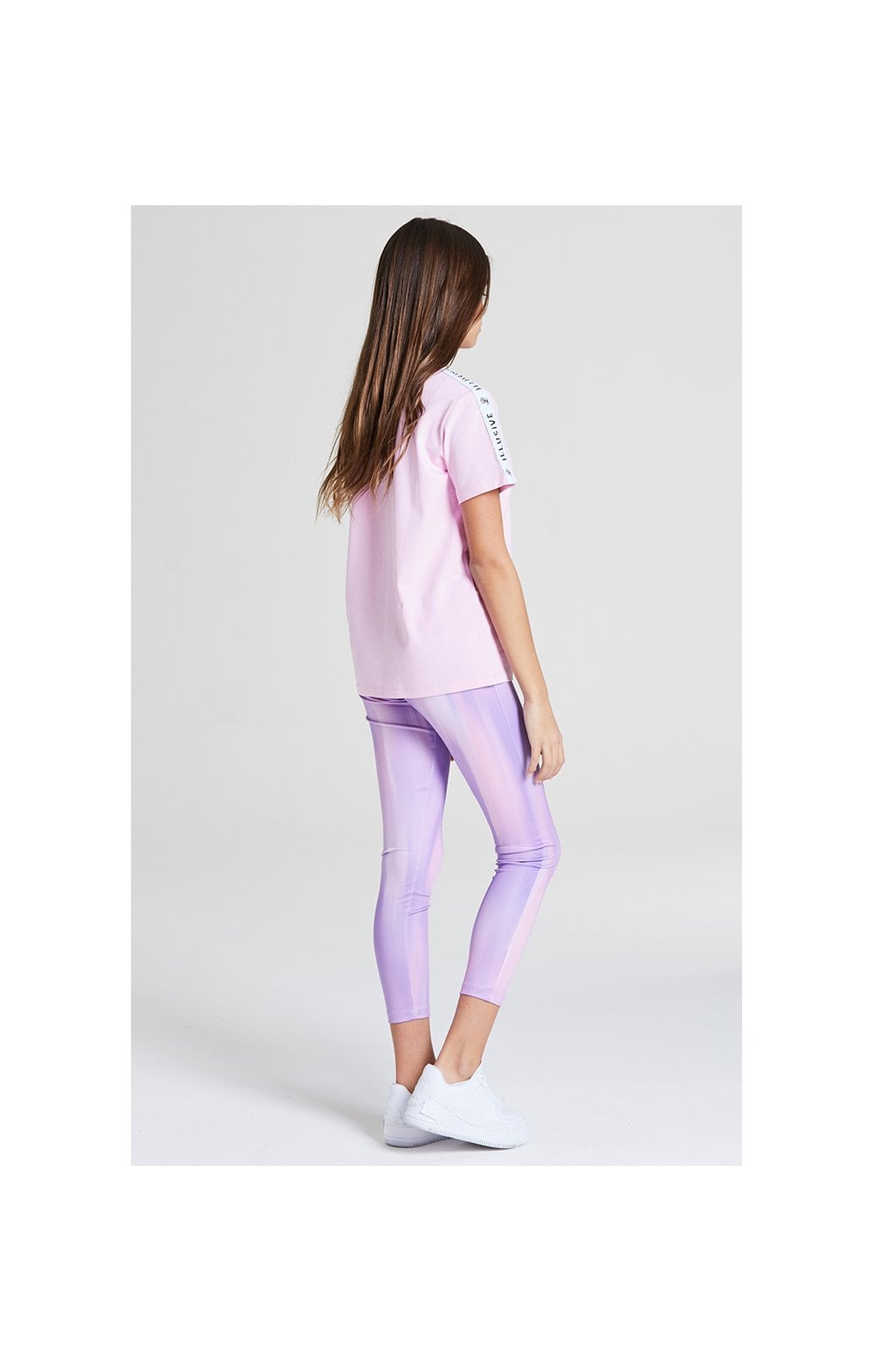 Illusive London BF Fit Taped Tee - Pink (3)