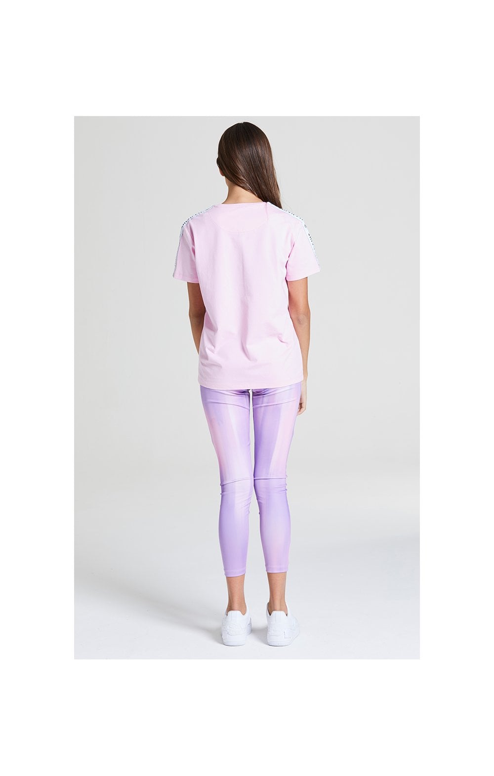 Illusive London BF Fit Taped Tee - Pink (4)