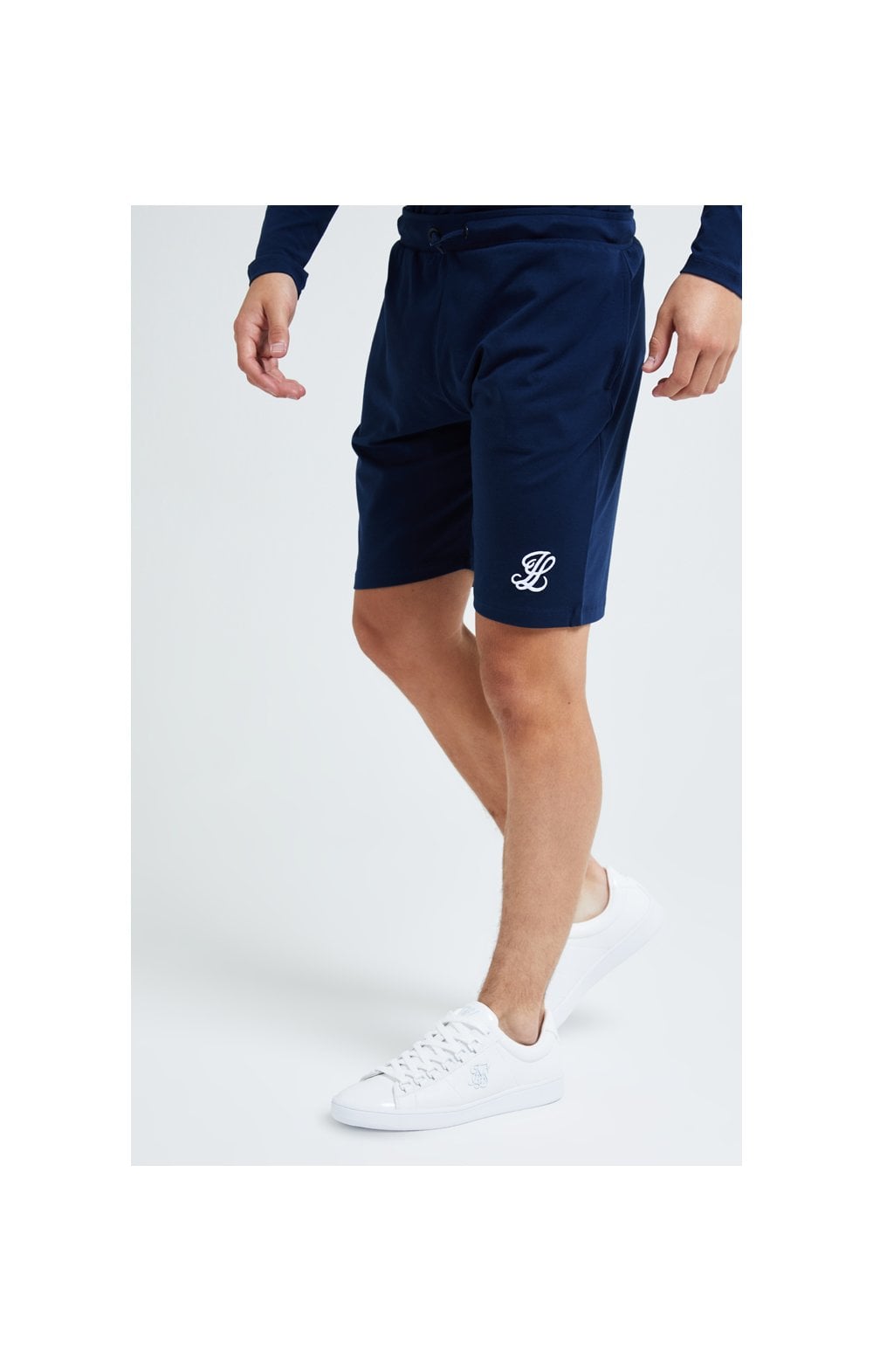 Illusive London Core Jersey Shorts - Navy (1)