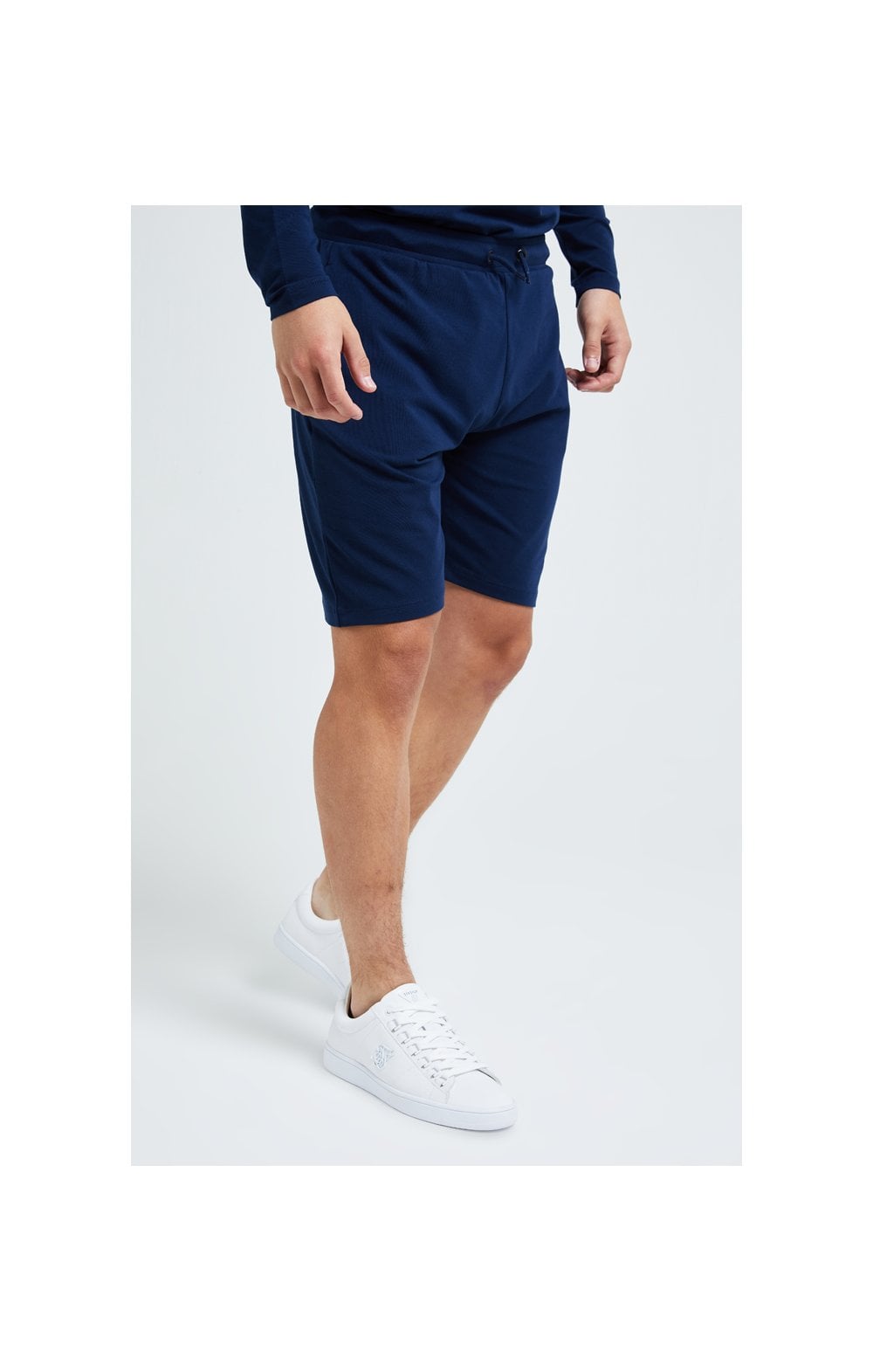 Illusive London Core Jersey Shorts - Navy (2)