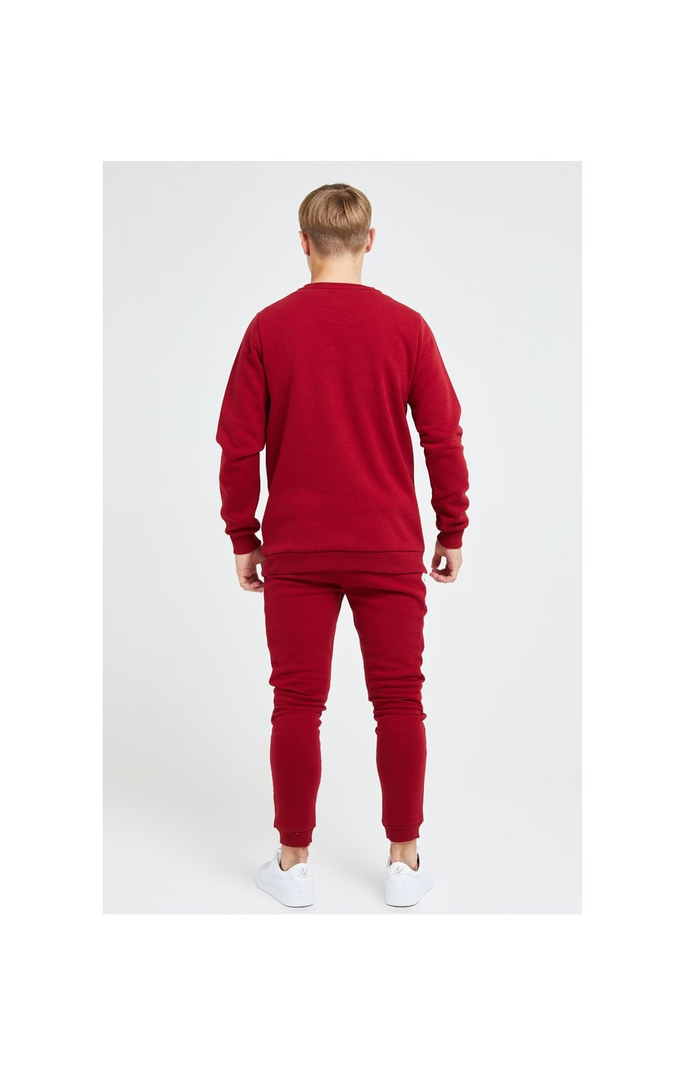 Illusive London Divergence Crew Sweater - Red & Pink (4)